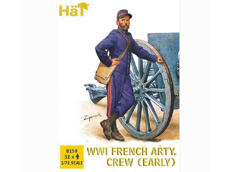 Francuscy artylerzyści w kepi - I Wojna Światowa - zdjęcie 1 Francuscy artylerzyści w kepi - I Wojna Światowa - zdjęcie 1