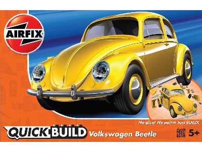 QUICK BUILD VW Beetle żółty - zdjęcie 1