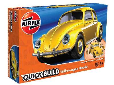 QUICK BUILD VW Beetle żółty - zdjęcie 4