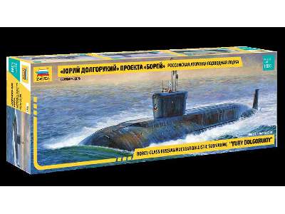 K-535 Jurij Dołgoruki rosyjski okręt podwodny o napędzie atom. - zdjęcie 1