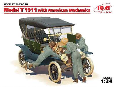Model T 1911 Touring z mechanikami - zdjęcie 1