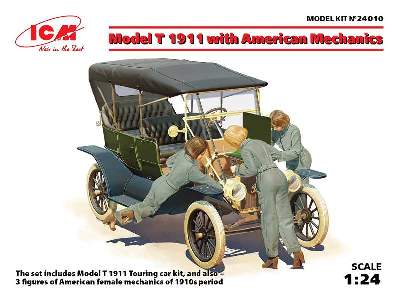 Model T 1911 Touring z mechanikami - zdjęcie 19