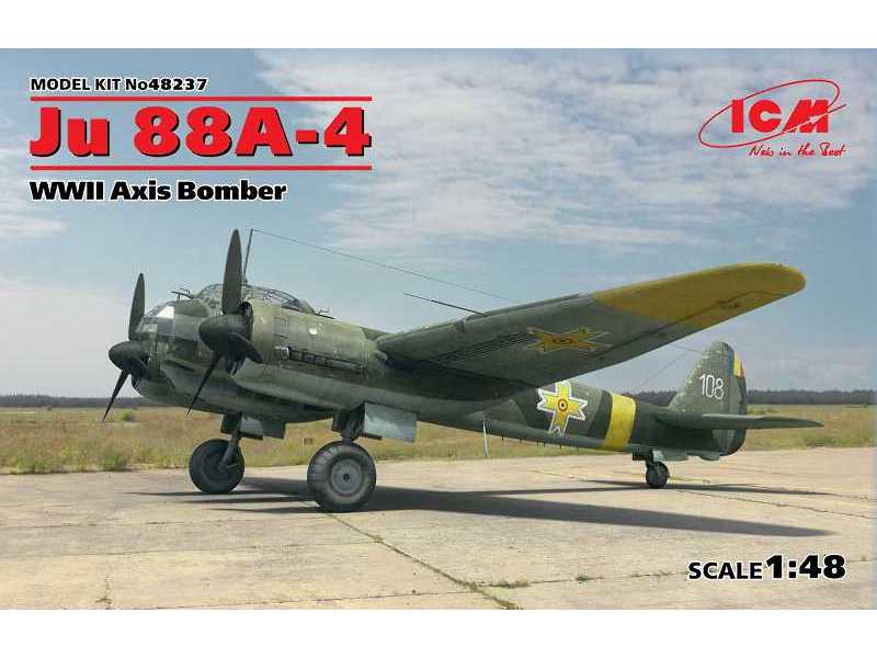 Junkers Ju 88A-4 - bombowiec Państw Osi - II W.Ś. - zdjęcie 1 Junkers Ju 88A-4 - bombowiec Państw Osi - II W.Ś. - zdjęcie 1