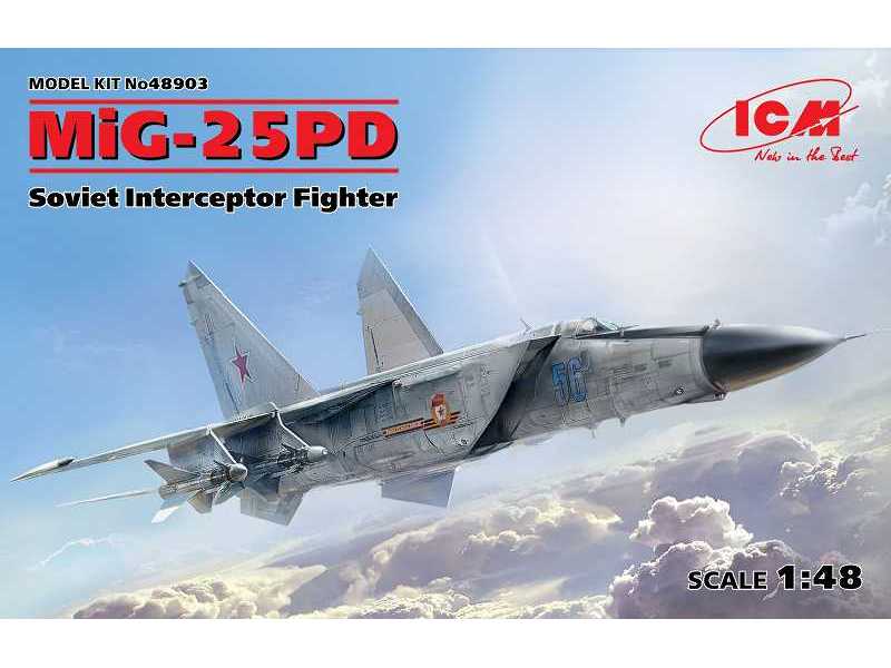 MiG-25 PD - radziecki myśliwiec przechwytujący - zdjęcie 1