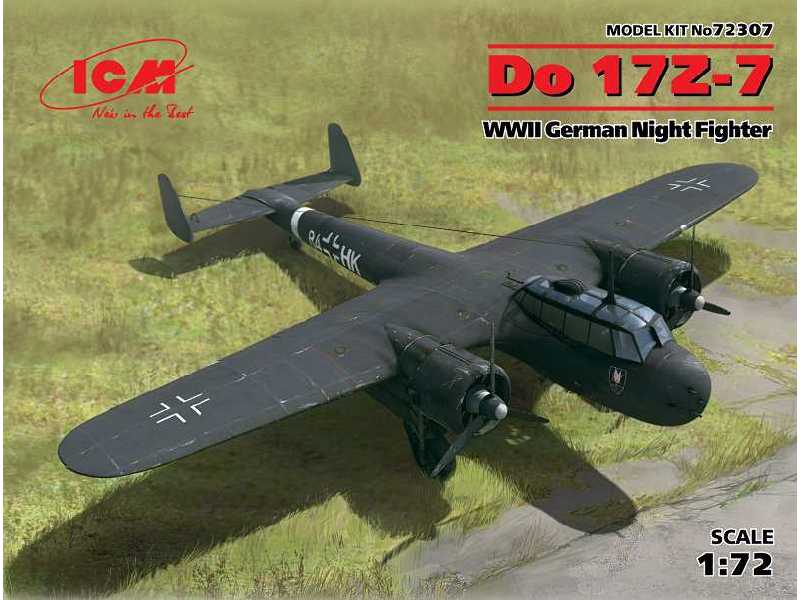 Dornier Do 17Z-7 - niemiecki myśliwiec nocny - II W.Ś. - zdjęcie 1 Dornier Do 17Z-7 - niemiecki myśliwiec nocny - II W.Ś. - zdjęcie 1