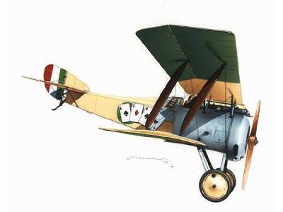 Hanriot HD.1 Italian Service 1/48 - zdjęcie 1