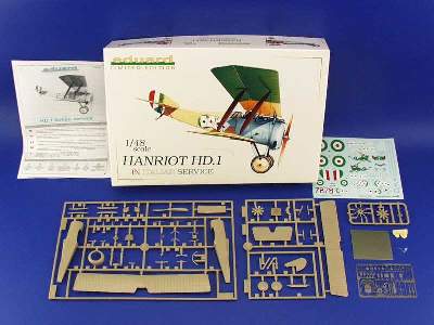 Hanriot HD.1 Italian Service 1/48 - zdjęcie 2