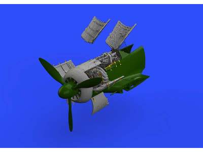 Fw 190A-5 engine & fuselage guns 1/48 - Eduard - zdjęcie 2