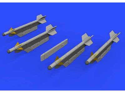 R-3S missiles w/  pylons for MiG-21 1/72 - Eduard - zdjęcie 1