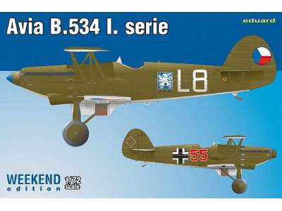 Avia B-534 I.  serie 1/72 - zdjęcie 1