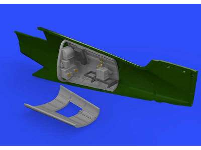 Bf 109G-6 radio compartment 1/48 - Tamiya - zdjęcie 1