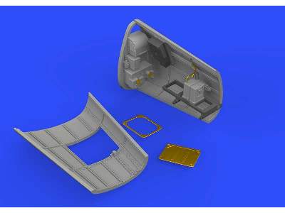 Bf 109G-6 radio compartment 1/48 - Tamiya - zdjęcie 2