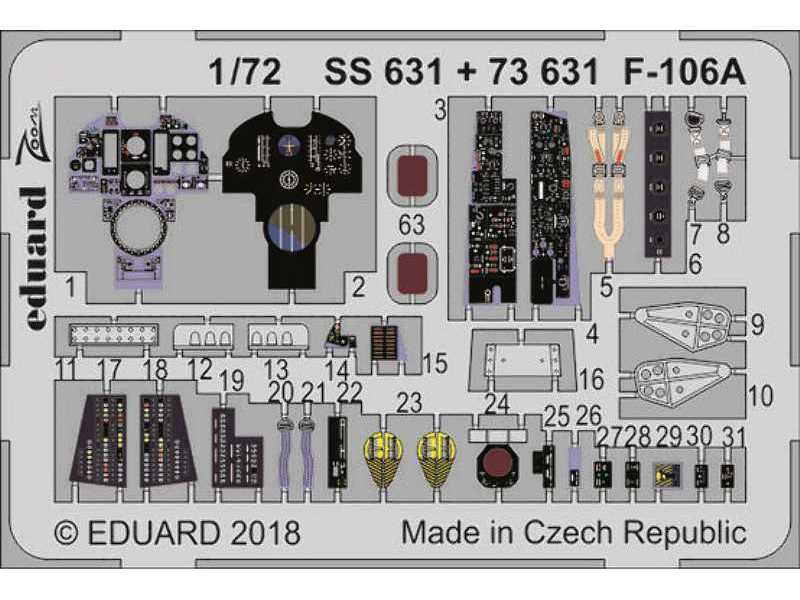 F-106A 1/72 - Trumpeter - zdjęcie 1 F-106A 1/72 - Trumpeter - zdjęcie 1