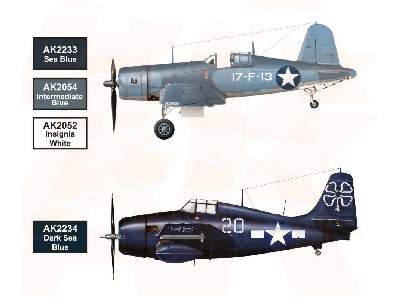 WW2 US Navy And Usmc AircRAFt Colors Set - zdjęcie 3