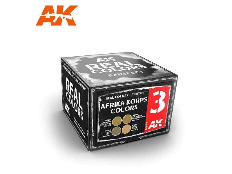 Rcs003 Afrika Korps Colors Set - zdjęcie 1 Rcs003 Afrika Korps Colors Set - zdjęcie 1