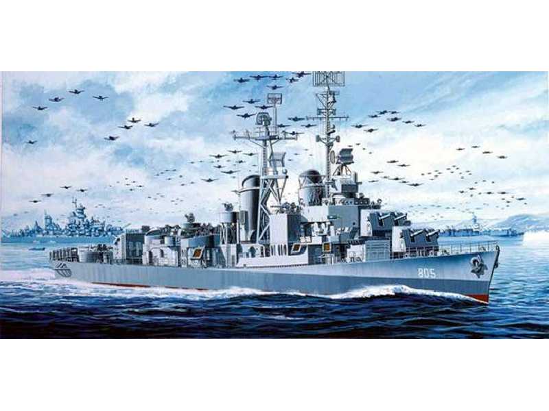 U.S.S. Chevalier DD-805, 1945 - niszczyciel klasy Gearing - zdjęcie 1 U.S.S. Chevalier DD-805, 1945 - niszczyciel klasy Gearing - zdjęcie 1