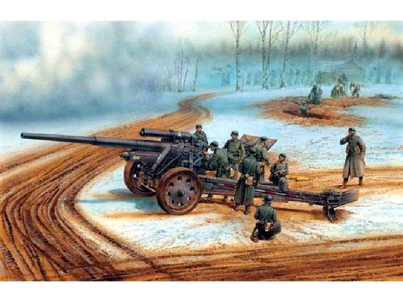 Niemieckie działo 10cm Kanone 18 - Smart Kit - zdjęcie 1 Niemieckie działo 10cm Kanone 18 - Smart Kit - zdjęcie 1