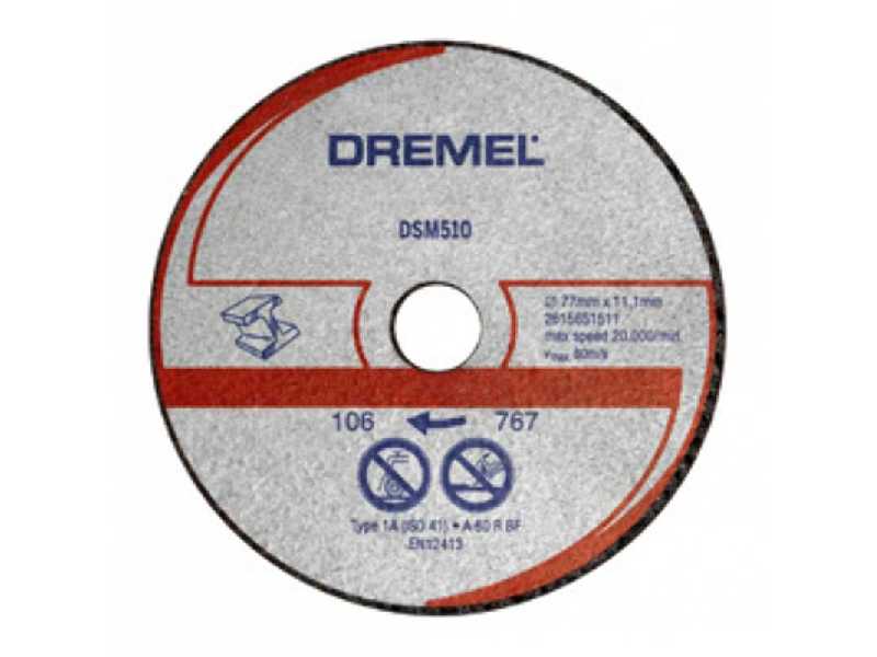 Dsm20 Tarcza Tnąca Do Metalu I Plastiku (Dsm510) - zdjęcie 1 Dsm20 Tarcza Tnąca Do Metalu I Plastiku (Dsm510) - zdjęcie 1