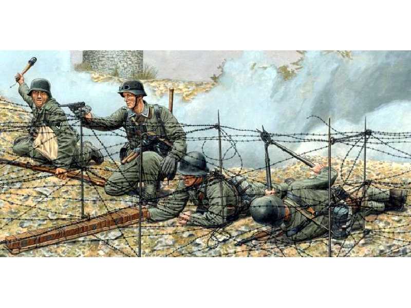 Figurki Gebirgspioniere, Metaxas Line 1941 - zdjęcie 1 Figurki Gebirgspioniere, Metaxas Line 1941 - zdjęcie 1