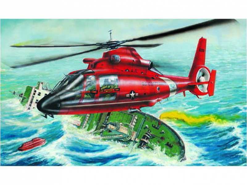 Aerospatiale HH-65A Dolphin śmigłowiec amerykański - zdjęcie 1 Aerospatiale HH-65A Dolphin śmigłowiec amerykański - zdjęcie 1