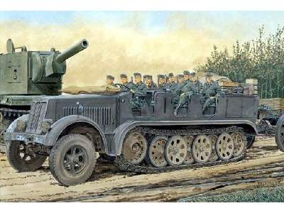 Sd.Kfz.7 8t Half-Track Early Production w/Crew - zdjęcie 1