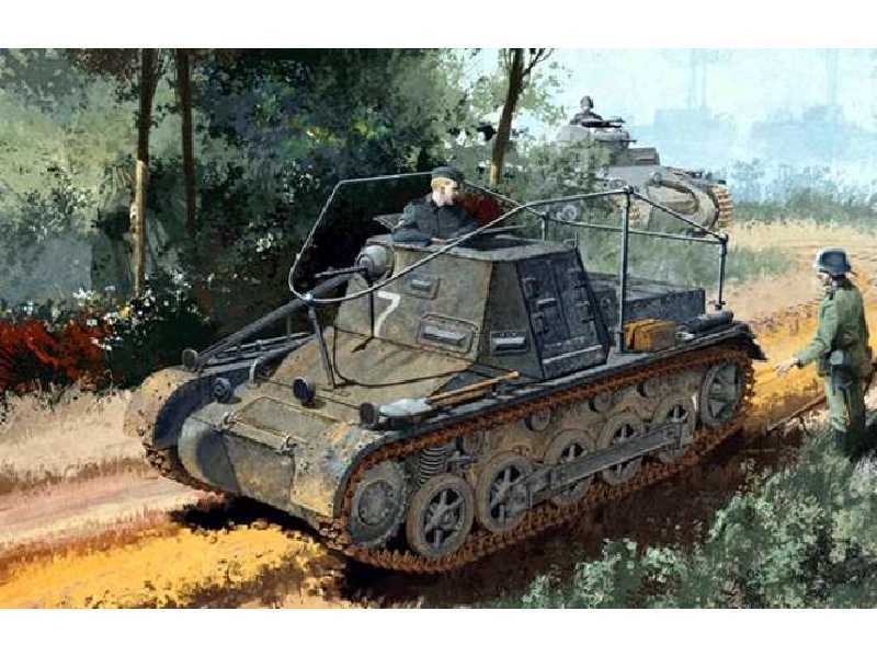 Sd. Kfz. 265 Kleiner Pz.Bef.Wg. I Initial Production - Smart Kit - zdjęcie 1 Sd. Kfz. 265 Kleiner Pz.Bef.Wg. I Initial Production - Smart Kit - zdjęcie 1