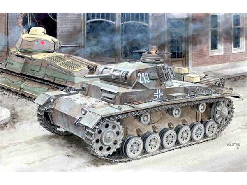 Pz. Kpfw. III Ausf. E, France 1940 - Smart Kit - zdjęcie 1 Pz. Kpfw. III Ausf. E, France 1940 - Smart Kit - zdjęcie 1
