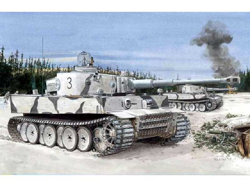 Tiger I, Initial Production s.Pz.Abt.502 Leningrad Region 42/43 - zdjęcie 1