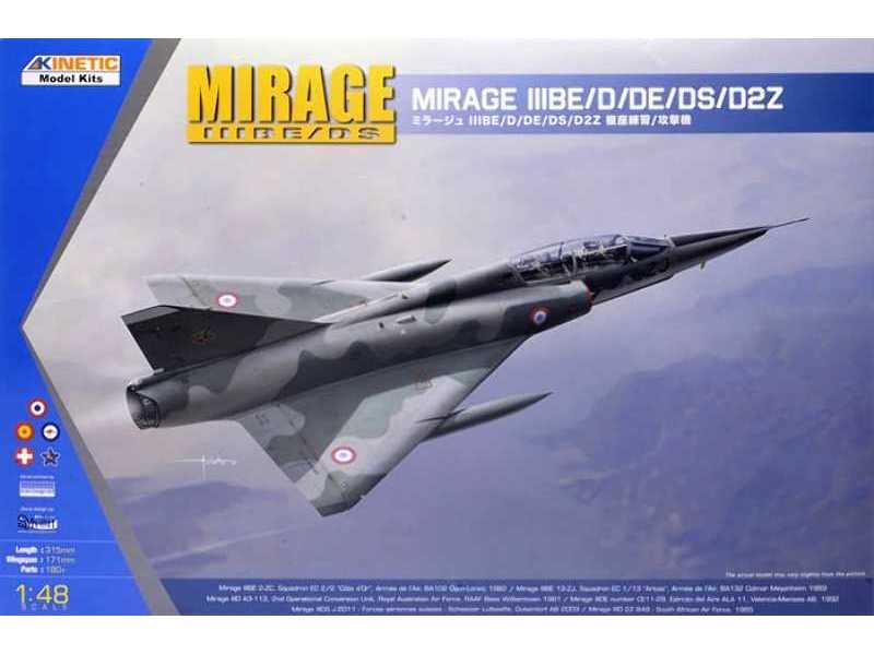 Mirage III BE/D/DE/DS/D2Z - zdjęcie 1 Mirage III BE/D/DE/DS/D2Z - zdjęcie 1
