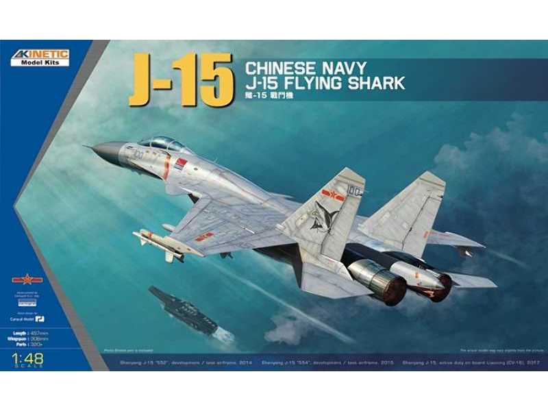 Shenyang J-15 Flying Shark chiński myśliwiec pokładowy - zdjęcie 1