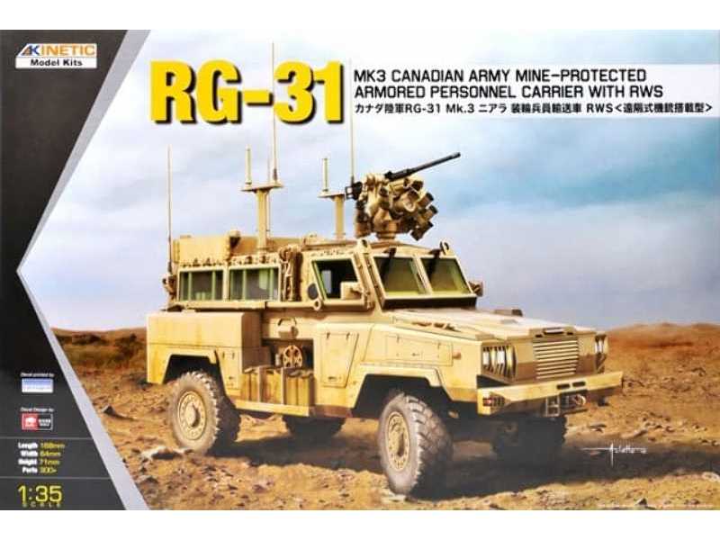 RG-31 MK3 Canadian Army Mine Protected Armored Personel Carrier - zdjęcie 1 RG-31 MK3 Canadian Army Mine Protected Armored Personel Carrier - zdjęcie 1
