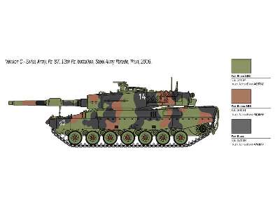 Leopard 2A4 - polskie oznaczenia - zdjęcie 7