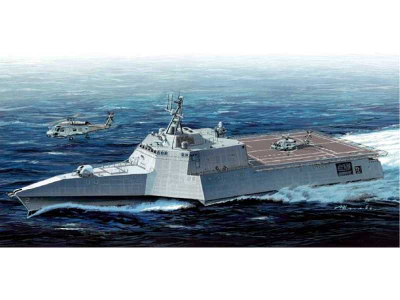 Fregata rakietowa U.S.S. Independence LCS-2 - Smart Kit - zdjęcie 1 Fregata rakietowa U.S.S. Independence LCS-2 - Smart Kit - zdjęcie 1