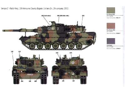 Leopard 2A4 - polskie oznaczenia - zdjęcie 19