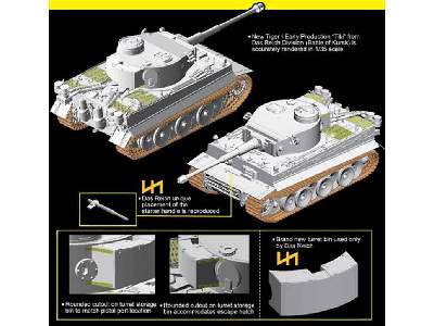 Tiger I wczesny TiKi Das Reich Division Bitwa o Charków 1943 - zdjęcie 15