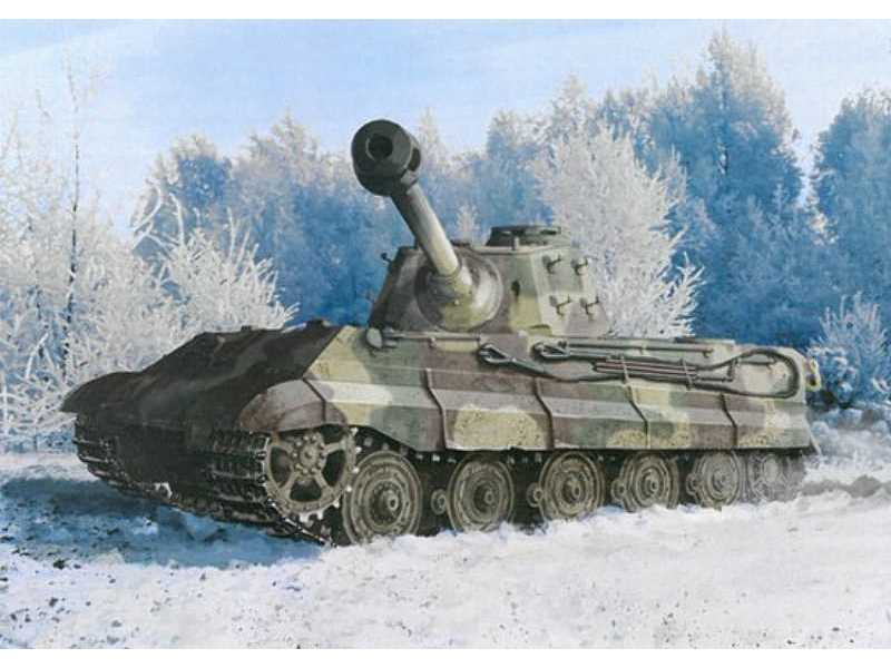 Kingtiger późny s.Pz.Abt.506 Ardeny 1944 nowy wzór gąsienic - zdjęcie 1 Kingtiger późny s.Pz.Abt.506 Ardeny 1944 nowy wzór gąsienic - zdjęcie 1