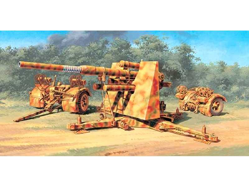 Niemieckie działo przeciwlotnicze 8.8 cm FLAK 37  - zdjęcie 1