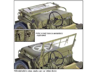 U.S. 1/4 Ton 4x4 Truck w/.30 cal Machine Gun - zdjęcie 2