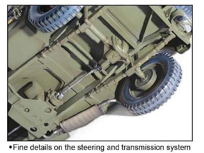 U.S. 1/4 Ton 4x4 Truck w/.30 cal Machine Gun - zdjęcie 3