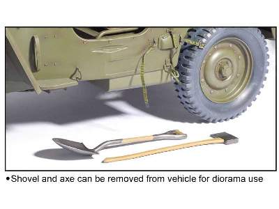 U.S. 1/4 Ton 4x4 Truck w/.30 cal Machine Gun - zdjęcie 5