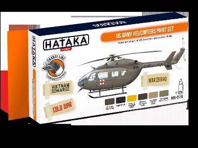 Htk-cs19 US Army Helicopters Paint Set - zdjęcie 1