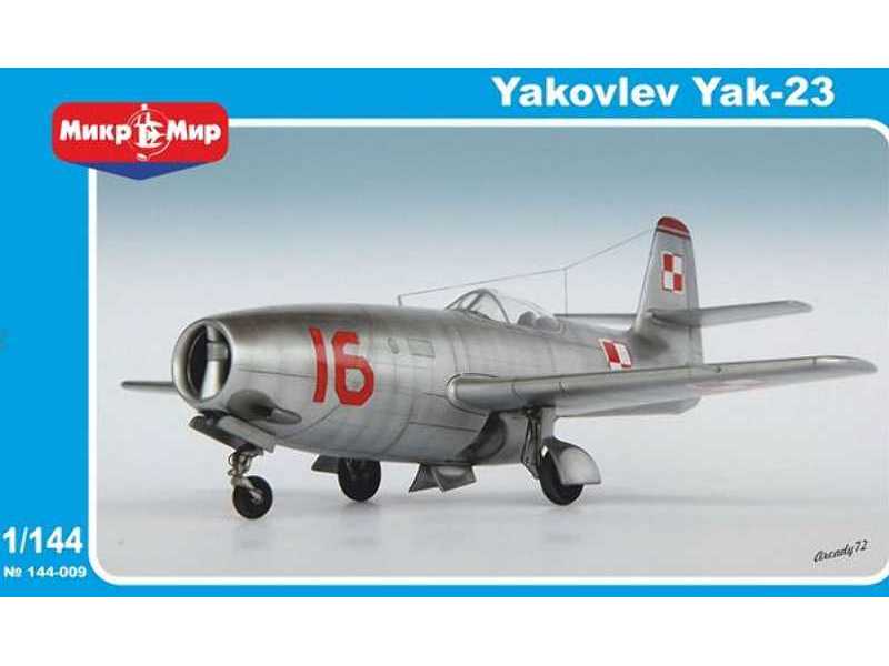 Yakovlev Yak-23 - zdjęcie 1 Yakovlev Yak-23 - zdjęcie 1