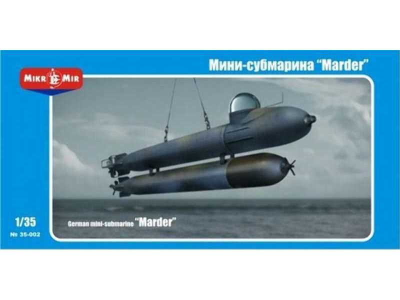 German Mini Submarine Marder - zdjęcie 1 German Mini Submarine Marder - zdjęcie 1