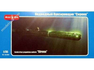 Sirena - Soviet Diver Propulsion Vehicle (Midget Submarine) - zdjęcie 1