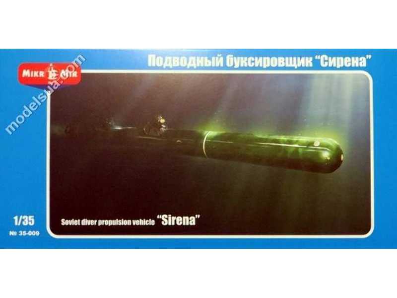 Sirena - Soviet Diver Propulsion Vehicle (Midget Submarine) - zdjęcie 1 Sirena - Soviet Diver Propulsion Vehicle (Midget Submarine) - zdjęcie 1