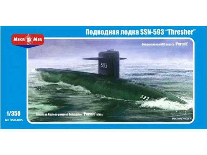 American Nuclear-powered Submarine Ssn-593 Thresher - zdjęcie 1 American Nuclear-powered Submarine Ssn-593 Thresher - zdjęcie 1