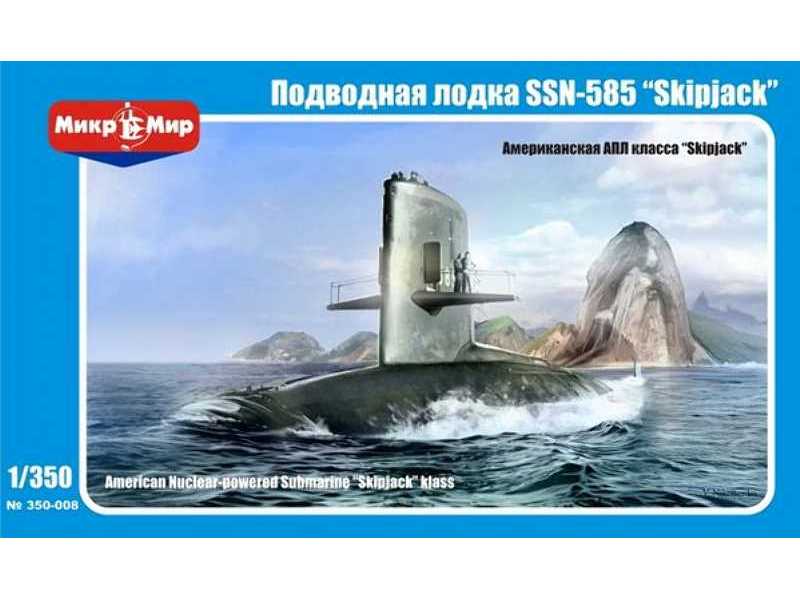 American Nuclear Powered Submarine Ssn-585 Skijack Class - zdjęcie 1 American Nuclear Powered Submarine Ssn-585 Skijack Class - zdjęcie 1