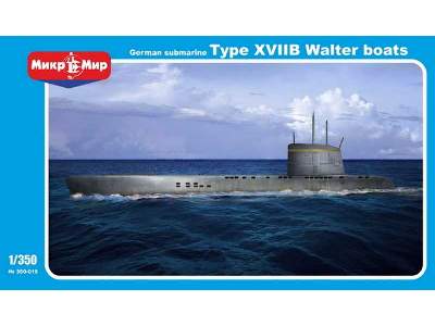 U-boat Type Xviib Walter Engine German WWii Submarine - zdjęcie 1