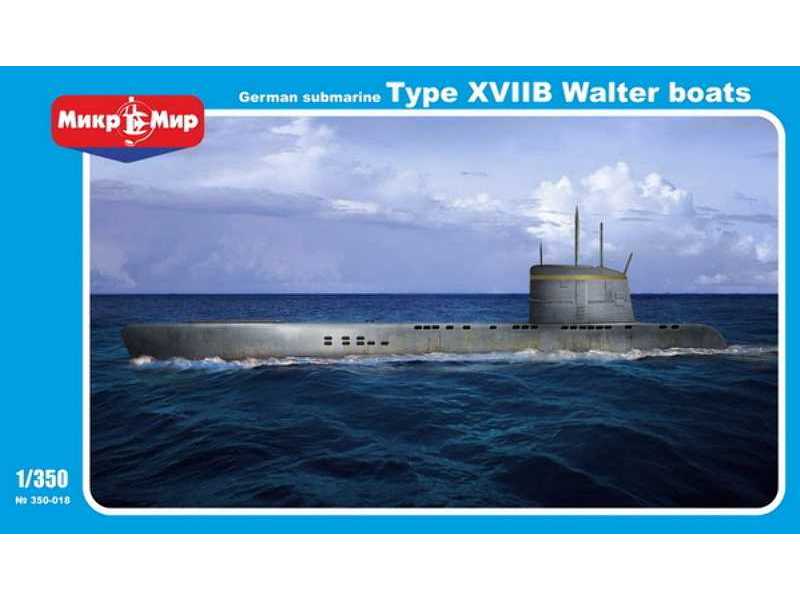 U-boat Type Xviib Walter Engine German WWii Submarine - zdjęcie 1 U-boat Type Xviib Walter Engine German WWii Submarine - zdjęcie 1