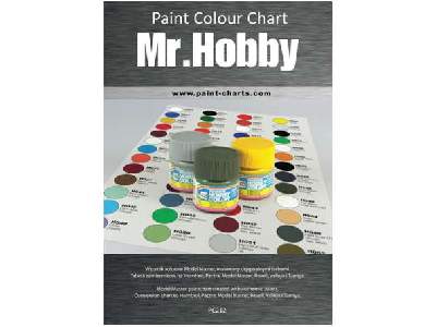 Wzornik kolorów Gunze Mr Hobby - 20 mm - zdjęcie 1